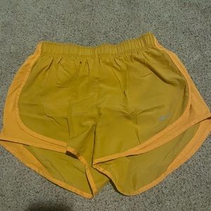 Orange Nike Shorts